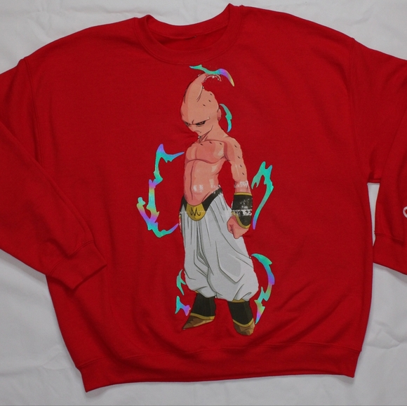 NWT Champion Rainbow Reflective champion reworked majin buu sweater - Picture 2 of 7